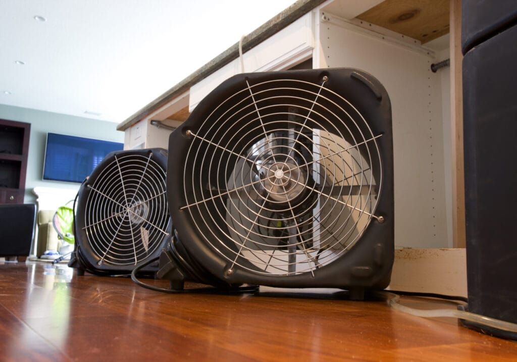 water damage restoration timeline